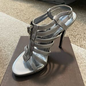 Nando Muzi Spongy cage metal heels 37.5